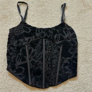 Tiger Mist Corset Crop Top